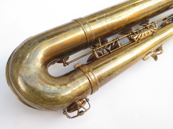 Saxophone baryton Selmer Mark 6 verni gravé (23)