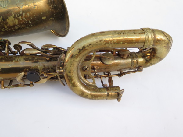 Saxophone baryton Selmer Mark 6 verni gravé (24)