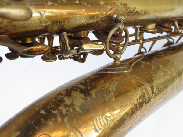 Saxophone baryton Selmer Mark 6 verni gravé (5)