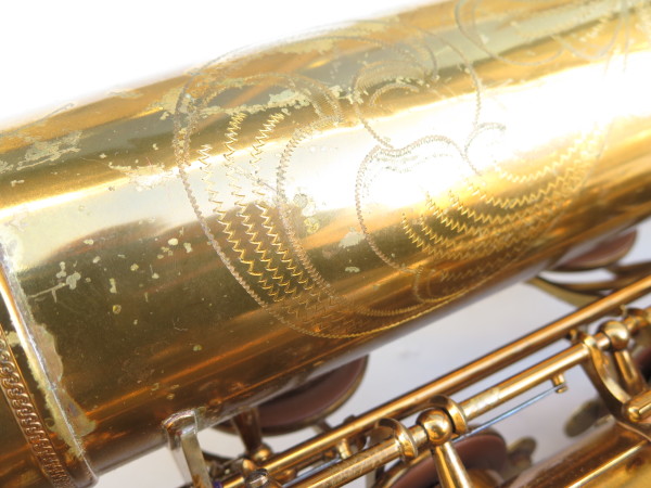 Saxophone baryton Selmer Mark 6 verni gravé (8)
