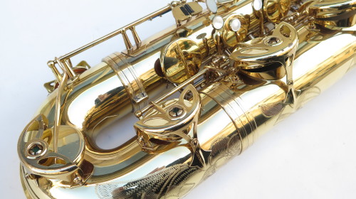 Saxophone baryton Selmer Super Action 80 Série 2 verni gravé (1)