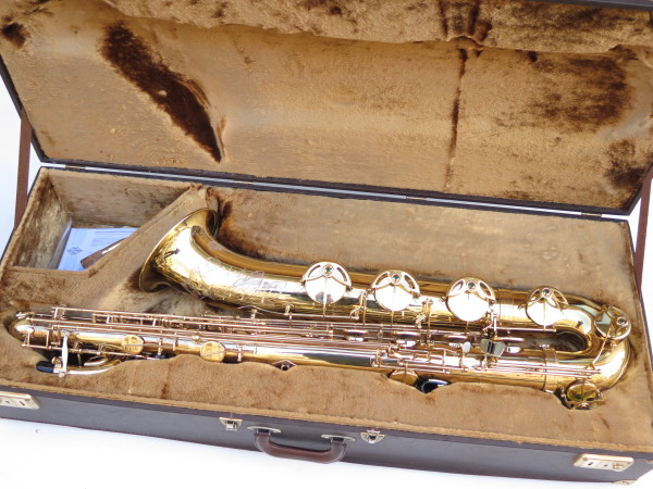 Saxophone baryton Selmer Super Action 80 Série 2 verni gravé (13)