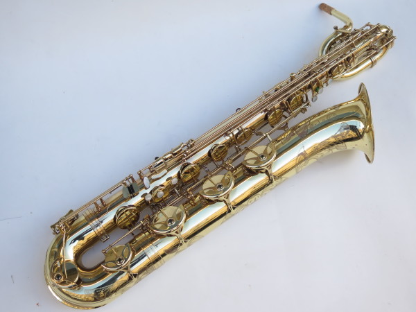 Saxophone baryton Selmer Super Action 80 Série 2 verni gravé (14)