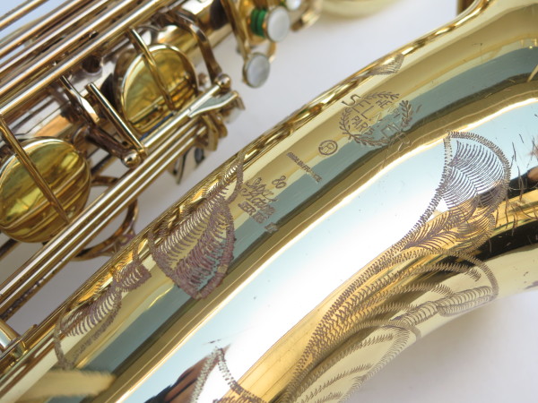 Saxophone baryton Selmer Super Action 80 Série 2 verni gravé (15)