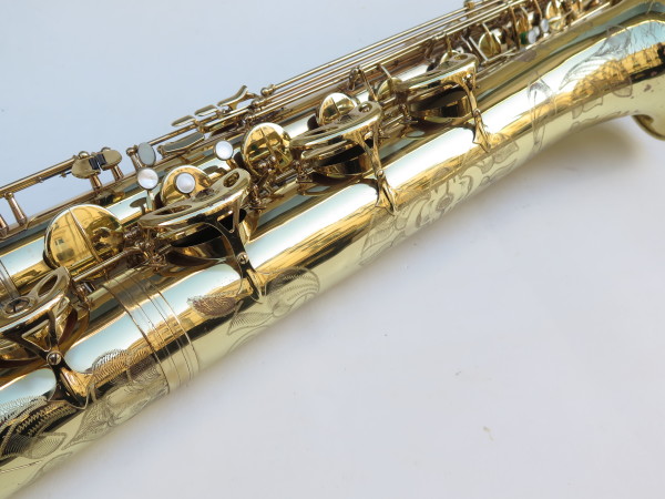 Saxophone baryton Selmer Super Action 80 Série 2 verni gravé (16)