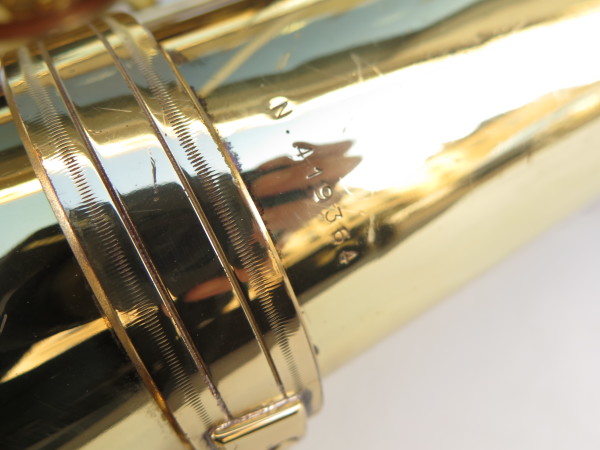 Saxophone baryton Selmer Super Action 80 Série 2 verni gravé (18)