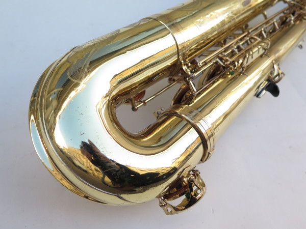 Saxophone baryton Selmer Super Action 80 Série 2 verni gravé (19)