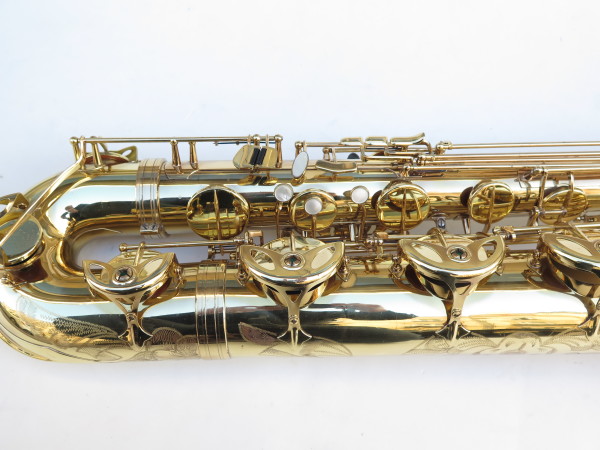 Saxophone baryton Selmer Super Action 80 Série 2 verni gravé (2)