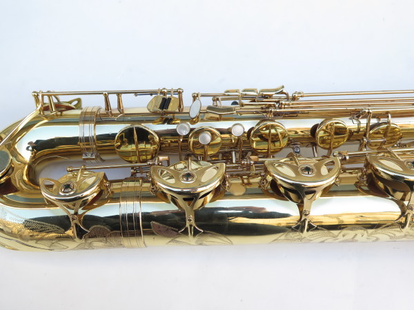 Saxophone baryton Selmer Super Action 80 Série 2 verni gravé (4)