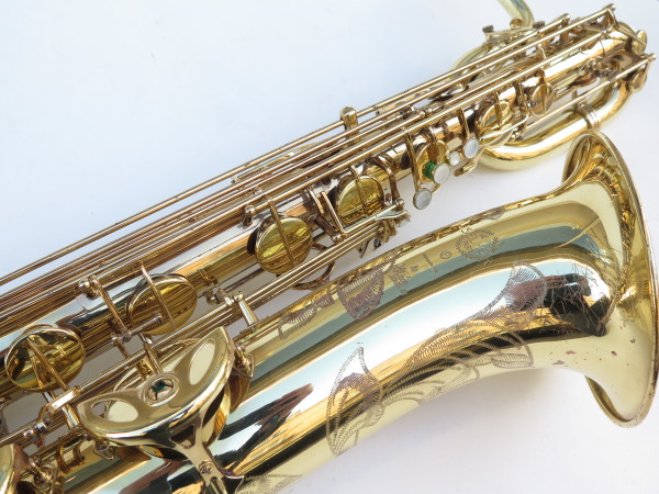 Saxophone baryton Selmer Super Action 80 Série 2 verni gravé (5)