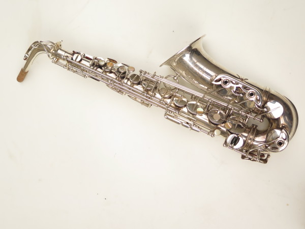 Saxophone alto Selmer Super Balanced Action argenté gravé (9)