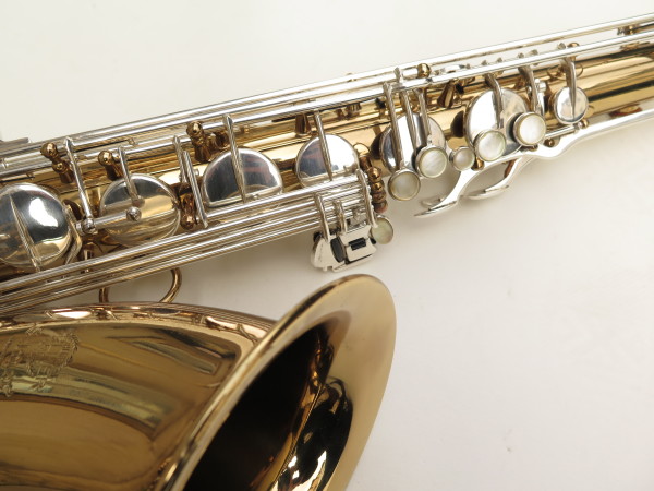 Saxophone ténor Selmer Mark 6 verni clés argentées (12)