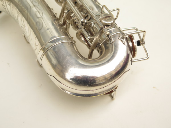 Saxophone alto Gras Prima argenté gravé (14)