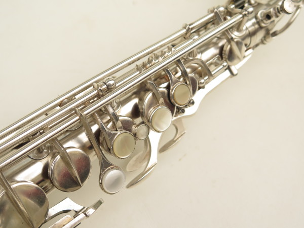 Saxophone alto Gras Prima argenté gravé (2)