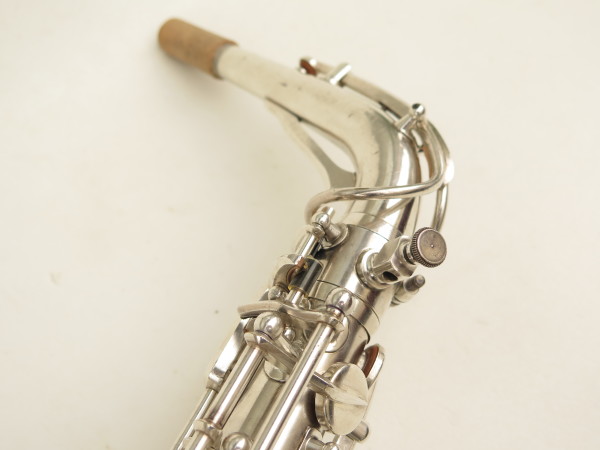 Saxophone alto Gras Prima argenté gravé (3)