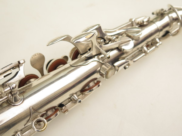 Saxophone alto Gras Prima argenté gravé (7)