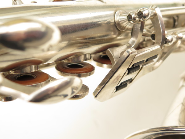Saxophone alto Gras Prima argenté gravé (8)