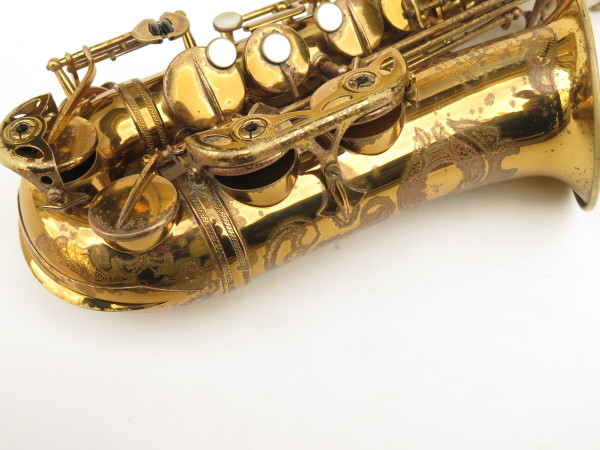 Saxophone alto Selmer Super Balanced Action verni gravé fa dièse aigu (2)