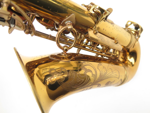 Saxophone alto Selmer Super Balanced Action verni gravé fa dièse aigu (4)
