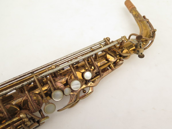 Saxophone alto Selmer Super Balanced Action verni gravé fa dièse aigu (6)