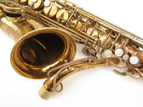 Saxophone alto Selmer Super Balanced Action verni gravé fa dièse aigu (7)