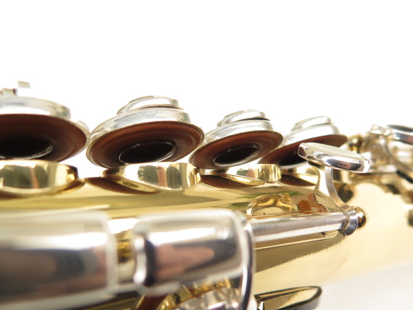 Saxophone soprano Selmer Mark 6 verni clétage argenté (10)