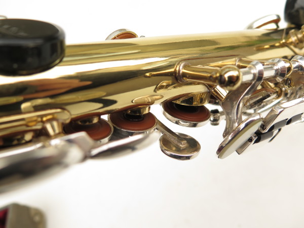 Saxophone soprano Selmer Mark 6 verni clétage argenté (11)