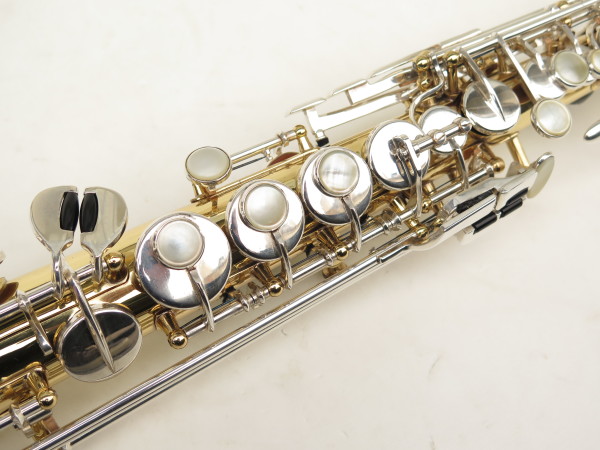 Saxophone soprano Selmer Mark 6 verni clétage argenté (2)