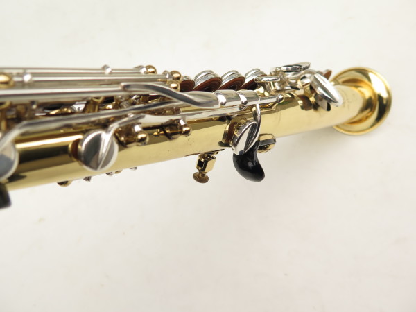 Saxophone soprano Selmer Mark 6 verni clétage argenté (7)