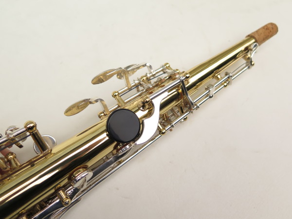 Saxophone soprano Selmer Mark 6 verni clétage argenté (8)