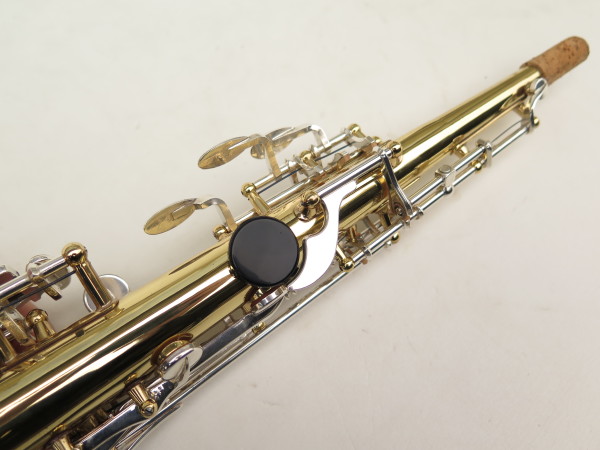 Saxophone soprano Selmer Mark 6 verni clétage argenté (9)