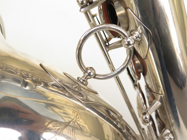 Saxophone ténor Selmer Balanced Action argenté gravé français (10)