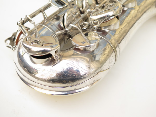 Saxophone ténor Selmer Balanced Action argenté gravé français (15)