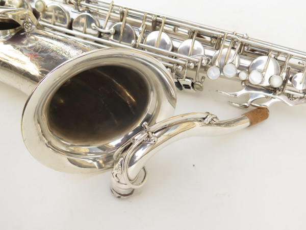 Saxophone ténor Selmer Balanced Action argenté gravé français (18)