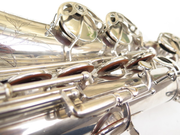 Saxophone ténor Selmer Balanced Action argenté gravé français (6)