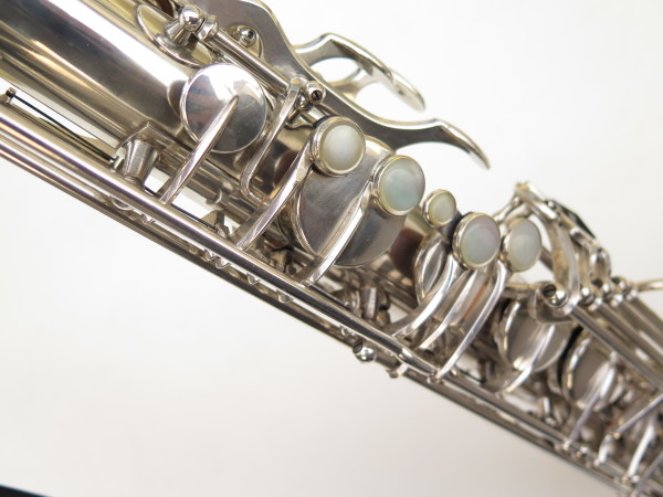 Saxophone ténor Selmer Balanced Action argenté gravé français (8)