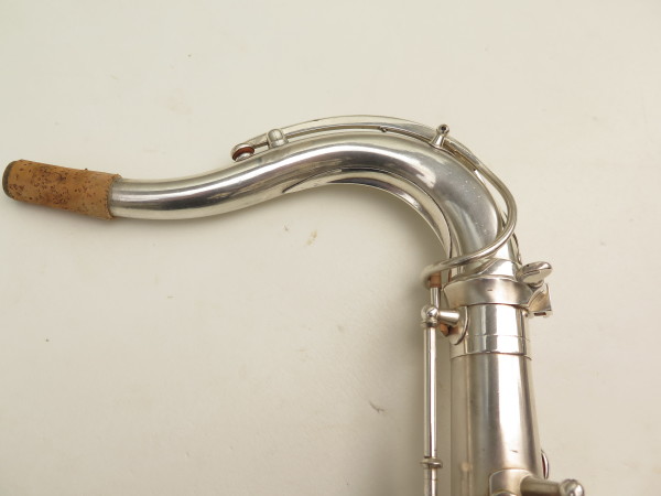 Saxophone ténor Selmer Balanced Action argenté sablé gravé commonwealth (20)