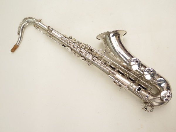 Saxophone ténor Selmer Balanced Action argenté sablé gravé commonwealth (8)