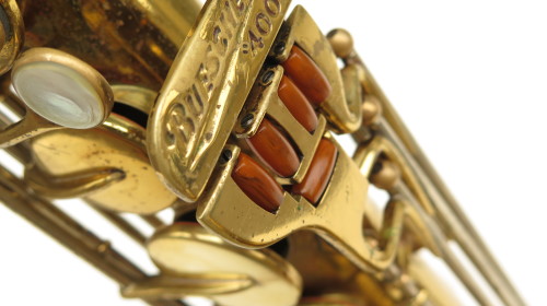 Saxophone ténor Buescher 400 verni gravé (1)