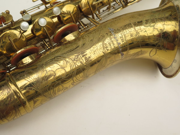 Saxophone ténor Buescher 400 verni gravé (13)