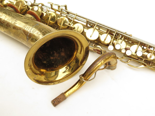 Saxophone ténor Buescher 400 verni gravé (4)