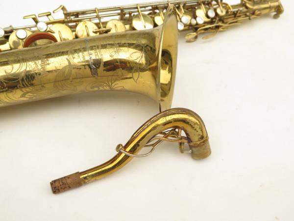 Saxophone ténor Buescher 400 verni gravé (5)