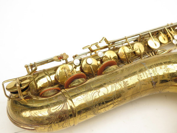 Saxophone ténor Buescher 400 verni gravé (6)