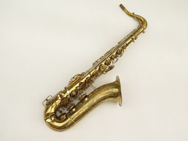 Saxophone ténor Buescher 400 verni gravé (8)