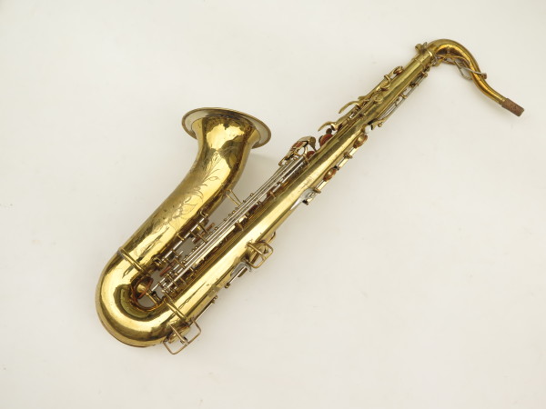Saxophone ténor Buescher 400 verni gravé (9)