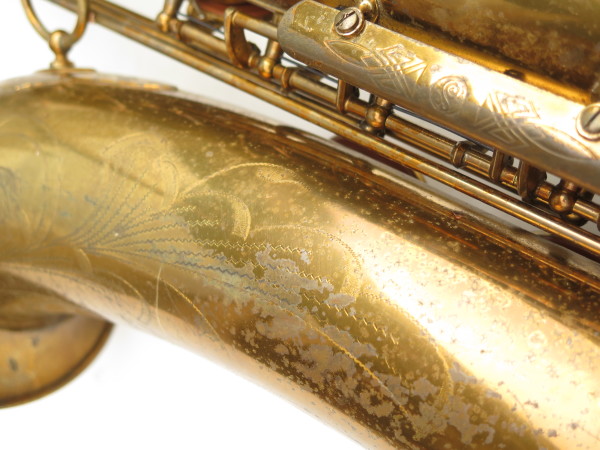 Saxophone ténor Selmer Super Balanced Action verni gravé (10)