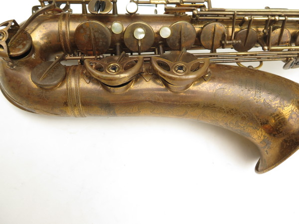 Saxophone ténor Selmer Super Balanced Action verni gravé (13)