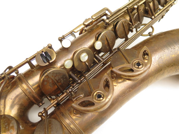 Saxophone ténor Selmer Super Balanced Action verni gravé (14)