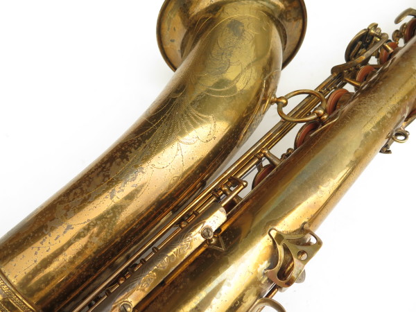 Saxophone ténor Selmer Super Balanced Action verni gravé (19)