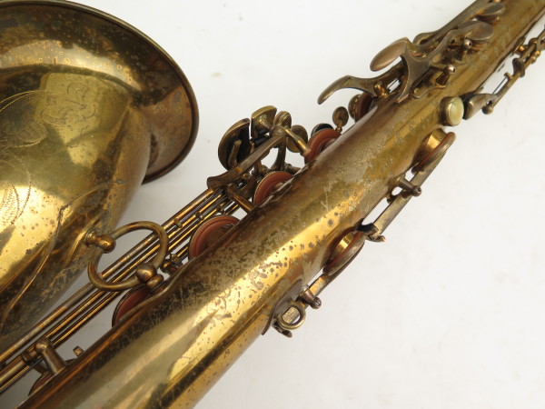 Saxophone ténor Selmer Super Balanced Action verni gravé (21)